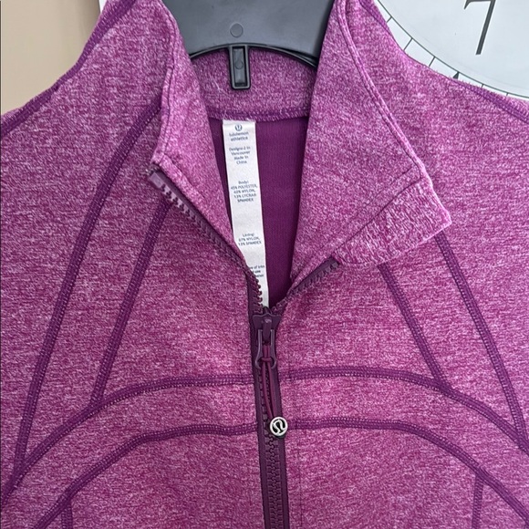 Lululemon Purple Zip-Up Jacket - Picture 2 of 3